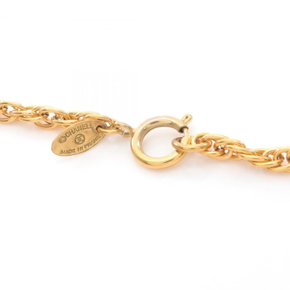 CHANEL Authentic Gold Logo Necklace - Picture 3 of 4